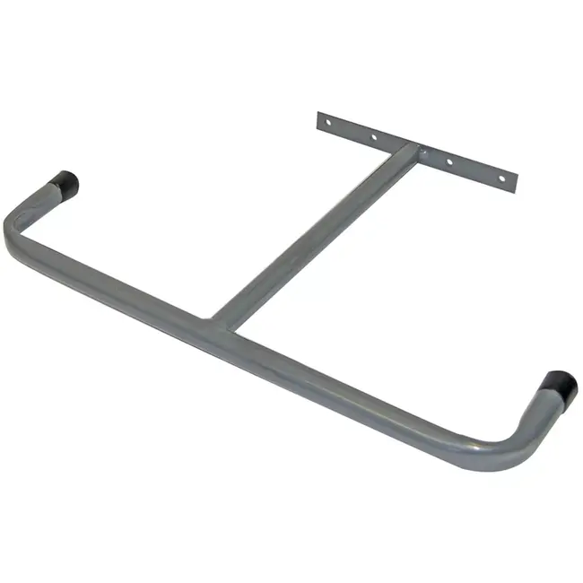 Fixman Dubbelzijdige plafond opberghaak - staal - 290 mm - roestvrijstalen afwerking - voor ladders, garage en werkplaats