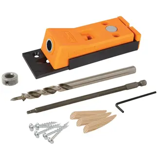 Triton Compacte mini-pocket boormal - blinde gaten - voor houtverbindingen - vanaf 12 mm materiaal Triton Compacte mini-pocket boormal - blinde gaten - voor houtverbindingen - vanaf 12 mm materiaal