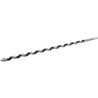 Silverline Slangenboor - Zeskant Schacht - Enkele Spoor - 13 x 450 mm - Gehard Carbon Staal