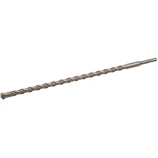 Silverline SDS-plus boor - hardmetalen 4-snijder - dubbele groef, stofafvoer - 18 x 460 mm - grijs - boren in metselwerk en beton