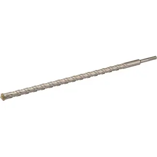 Silverline Kruiskopboor SDS-plus 4-snijder - 20 x 460 mm - hardmetaal - dubbele groef voor stofafvoer - staalgrijs - metselwerk