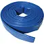 Silverline Dompelpompslang - pvc - 10 meter, diameter 25 mm - waterafvoer, plat en oprolbaar - blauw - vijvers en zwembaden