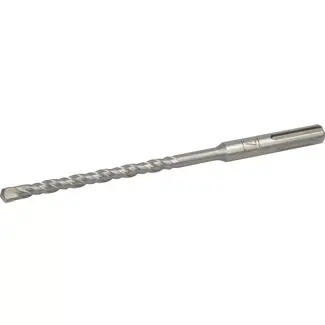 Silverline Betonboor SDS-plus - hardmetaal - 7 x 160 mm - dubbele groef en 2-snijder - grijs - voor beton, metselwerk en steen