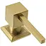 REA Inbouw zeepdispenser - rechthoekig - geborsteld goud - 330 ml
