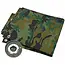 Benson Camouflage afdekzeil - verstevigde hoeken - UV-bestendig - 4x5 meter - 20 m²
