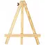 Benson Mini schildersezel - tafelmodel - vurenhout - driepoot - 24 x 16 cm