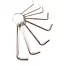 Benson Inbussleutelset - 8-delig - 1.5 t/m 6.0 mm - Met handige sleutelring