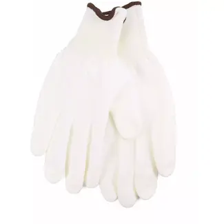 Benson Werkhandschoenen - PU Flex - Nylon - L - Wit - Set van 2 Benson Werkhandschoenen - PU Flex - Nylon - L - Wit - Set van 2