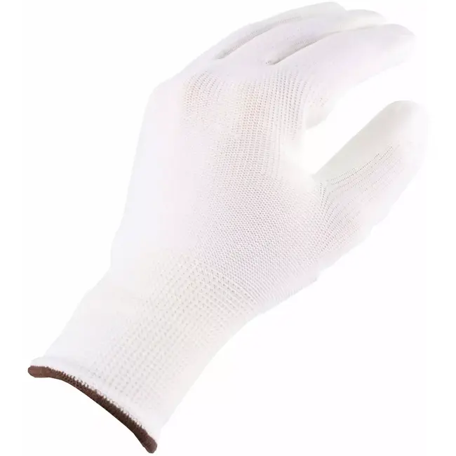 Benson Werkhandschoenen - PU Flex - Nylon - L - Wit - Set van 2