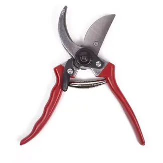 Benson Vergrendelbare snoeischaar - gekromd onderblad - 21 cm - rood