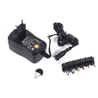 Benson Universele Ac/Dc adapter - 3-12V - 6 verwisselbare pluggen - 1000mA