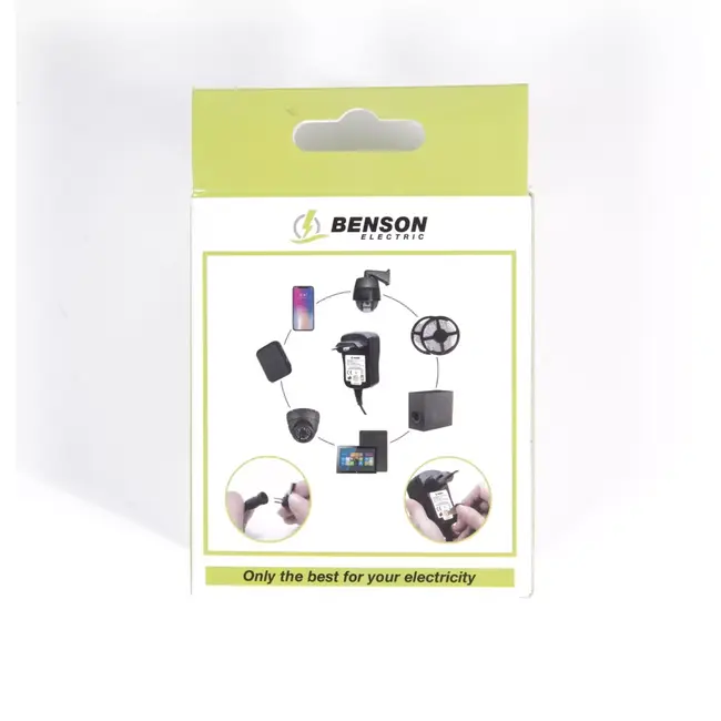 Benson Universele Ac/Dc adapter - 3-12V - 6 verwisselbare pluggen - 1000mA