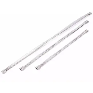 Benson RVS tie rib set - 4.5 mm breed - 6 stuks - binnen en buiten gebruik