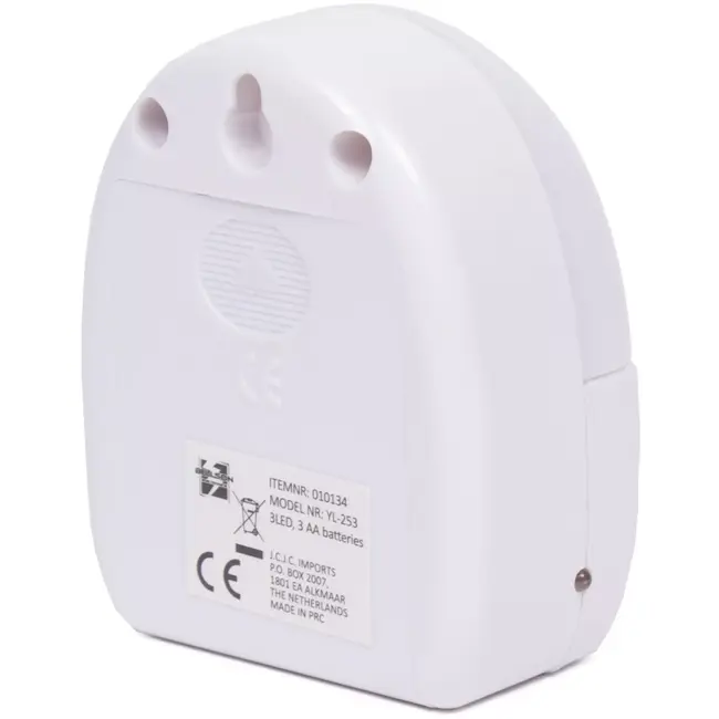 Benson 2-in-1 nachtlampje met sensor en zaklampfunctie - batterijgevoed - compact formaat - helder wit licht - 5m bereik