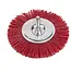 Benson Nylon schijfborstel - 100 mm - Ø 6 mm schacht - Rood - Voor hout, metaal en PVC