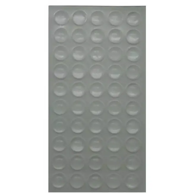 Benson Transparante Siliconendruppels – Zelfklevende Stootdoppen – Ø 8 x 1.5 mm – 50 stuks