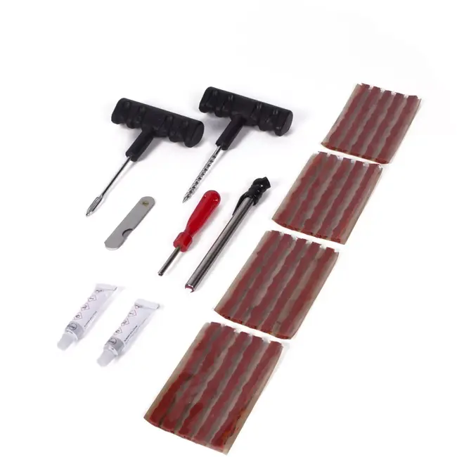 Benson 28-delige bandenreparatieset - auto, motor, scooter - met meeneemkoffer