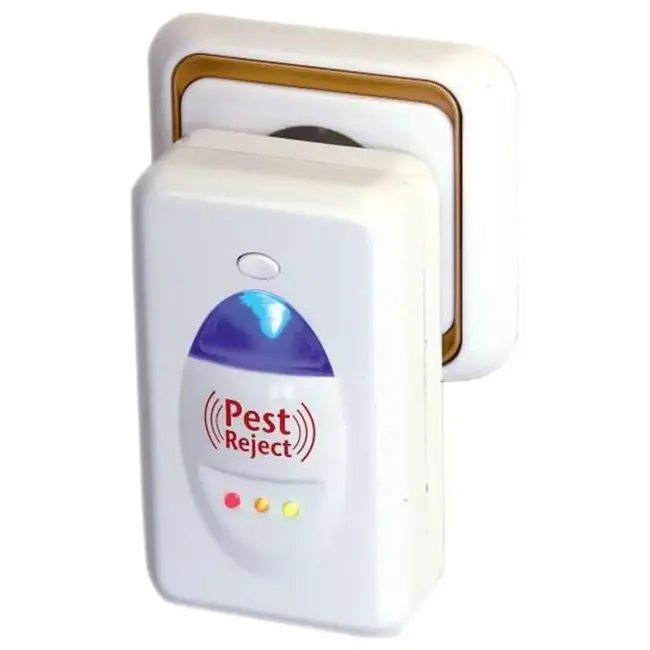 Benson Ultrasone ongedierteverdrijver - dubbele technologie - 200 m² bereik - 220 Volt