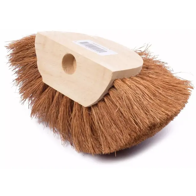 Benson Ragebol van kokosvezels en hout - Ø 24 mm steelhouder - duurzaam en effectief