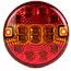 Benson Rond LED-achterlicht vrachtwagen - 140 mm - waterdicht - 4 functies - 12/24V