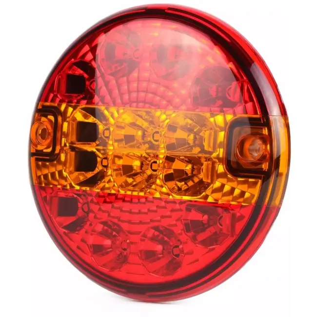 Benson Rond LED-achterlicht vrachtwagen - 140 mm - waterdicht - 4 functies - 12/24V