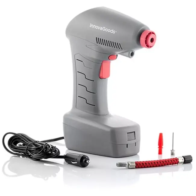 Merkloos Draadloze Multifunctionele Luchtcompressor 12 Volt - 9 Bar