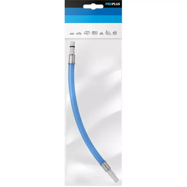 ProPlus Flexibele slangaansluiting 25 cm - Blauw - Z-Tule - Blister