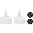 Benson LED theelichtjes - Realistisch flame effect - Set van 2 - Inclusief batterijen