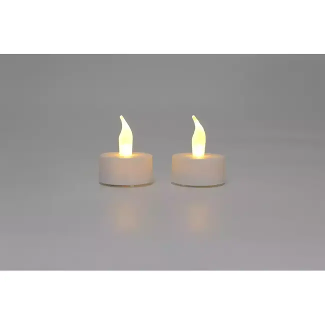 Benson LED theelichtjes - Realistisch flame effect - Set van 2 - Inclusief batterijen