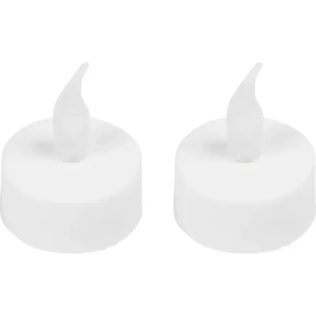 Benson LED theelichtjes - Realistisch flame effect - Set van 2 - Inclusief batterijen