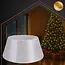 Ruhhy kerstboomhoes 60x22 cm wit met zilver – elegante afwerking voor je kerstboom