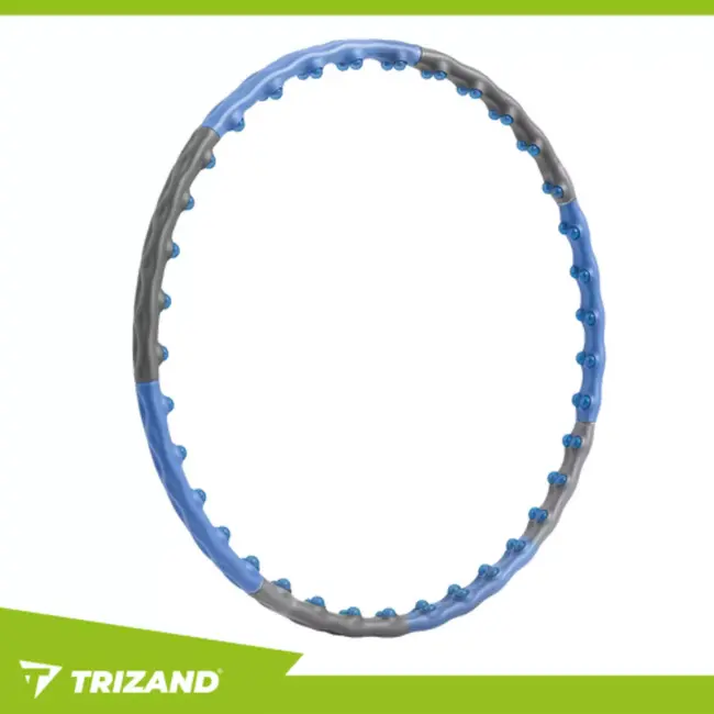 Trizand fitness hula hoop 110 cm – 48 magnetische noppen en 1,5 kg voor effectieve training