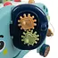 Kruzzel Educatieve interactieve olifant – Montessori speelgoed met hamer, vormen en tandwielen – vanaf 18 maanden