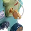 Kruzzel Educatieve interactieve olifant – Montessori speelgoed met hamer, vormen en tandwielen – vanaf 18 maanden