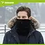 Trizand zwarte nekwarmer voor heren – warme fleece sjaal met comfortabele pasvorm