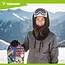 Trizand zwarte muts en sjaal set – warme uniseks winterset van zacht polyester