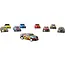 Ruhhy Kleurrijke metalen speelgoedauto’s – Set van 50 – met trekfunctie in handige opbergkoffer