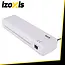 Izoxis Professionele 4-in-1 A4 laminator met warm- en koudfunctie, snijder, hoekafronder en 60 folies