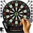 Trizand elektronisch dartbord voor 1-16 spelers met LED-schermen, 27 spellen en 6 darts