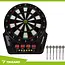 Trizand elektronisch dartbord voor 1-16 spelers met LED-schermen, 27 spellen en 6 darts