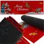 Ruhhy Feestelijke kerstloper 160x50 cm – zachte rode antislip mat met Merry Christmas motief voor keuken of hal