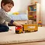 Ruhhy Bouwspeelset met vrachtwagen, hijskraan en accessoires – complete constructieset voor kinderen vanaf 3 jaar