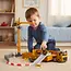 Ruhhy Bouwspeelset met vrachtwagen, hijskraan en accessoires – complete constructieset voor kinderen vanaf 3 jaar