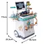Ruhhy kinderdoktersset 26-delig – medische trolley met ECG, röntgen, licht en geluid voor rollenspel