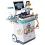 Ruhhy kinderdoktersset 26-delig – medische trolley met ECG, röntgen, licht en geluid voor rollenspel
