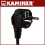 Kaminer elektrische kachel 3000W – ventilatorkachel met thermostaat, IPX4 en koelstand voor binnengebruik