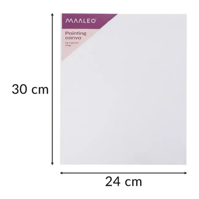 Maaleo schilderset 26-delig – complete acrylverf set met penselen, doeken en palet voor creatieve beginners en kunstenaars