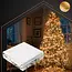 Ruhhy kersttafelkleed wit 220x140 cm – elegant, vlekafstotend en herbruikbaar tafelkleed voor kerst