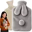 Ruhhy warmwaterkruik 1.8L – zachte pluche hoes, langdurige warmte en pijnverlichting voor thuisgebruik