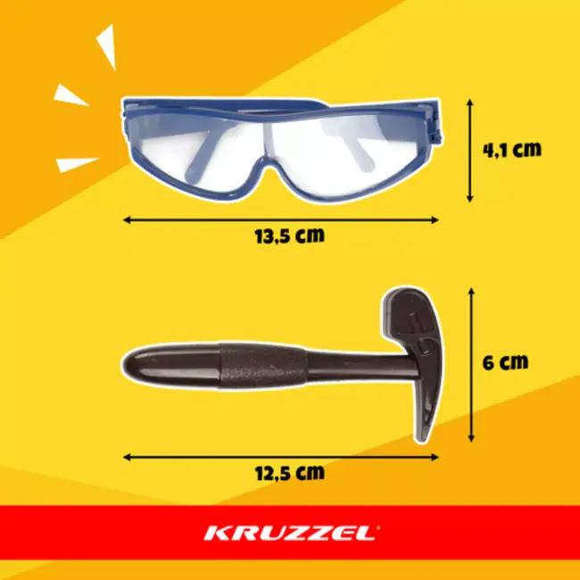 Kruzzel dinosaurus opgraafset 6-in-1 – educatief fossielen speelgoed met gereedschap voor jonge ontdekkers